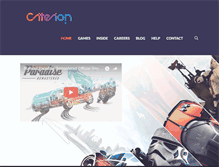 Tablet Screenshot of criteriongames.com